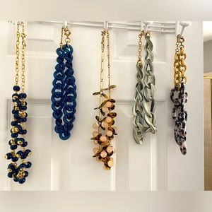 J Crew Statement Necklaces: Set of 5!